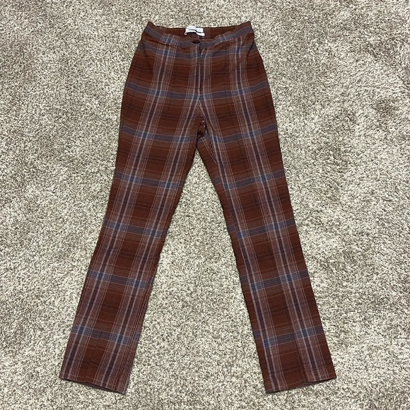 Urban Outfitters Other - Urban Outfitters Plaid striped pants size 4. Petite.